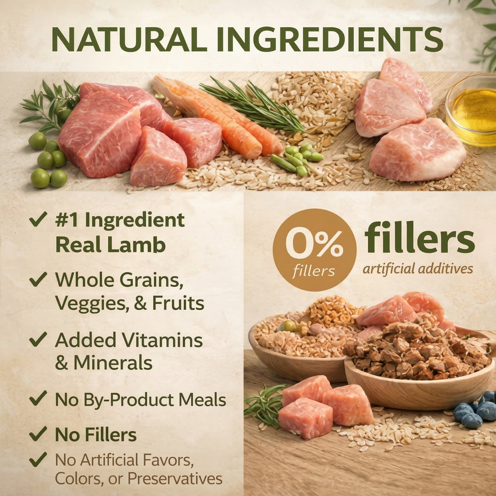 Vitality Canine Lamb & Rice Formula Dog Food 31.1 lbs