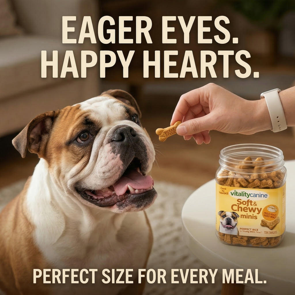 Vitality Canine Soft & Chewy Minis Dog Snacks