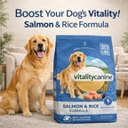 Vitality Canine Salmon & Rice Formula Dog Food 31.1 lbs