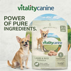 Vitality Canine Lamb & Rice Formula Dog Food 31.1 lbs