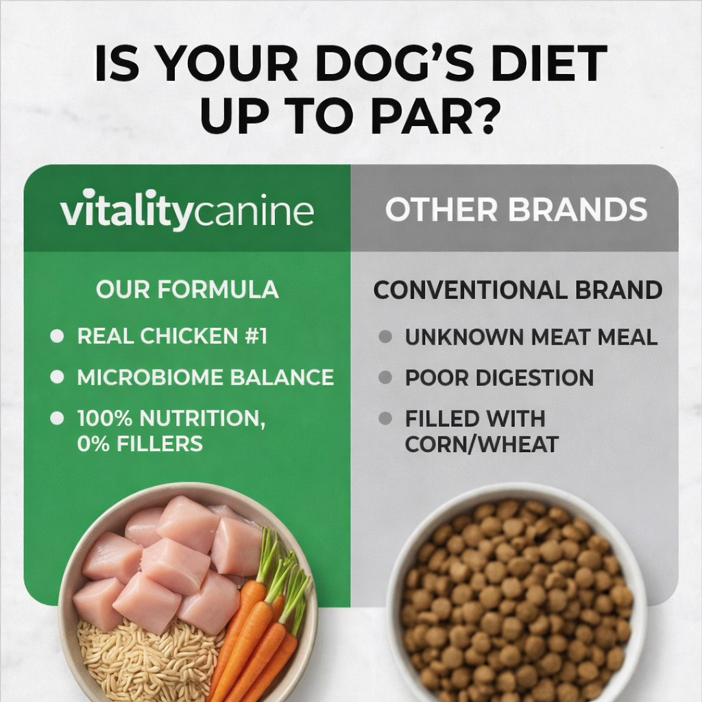 Vitality Canine Chicken & Rice Formula Dog Food 31.1 lbs