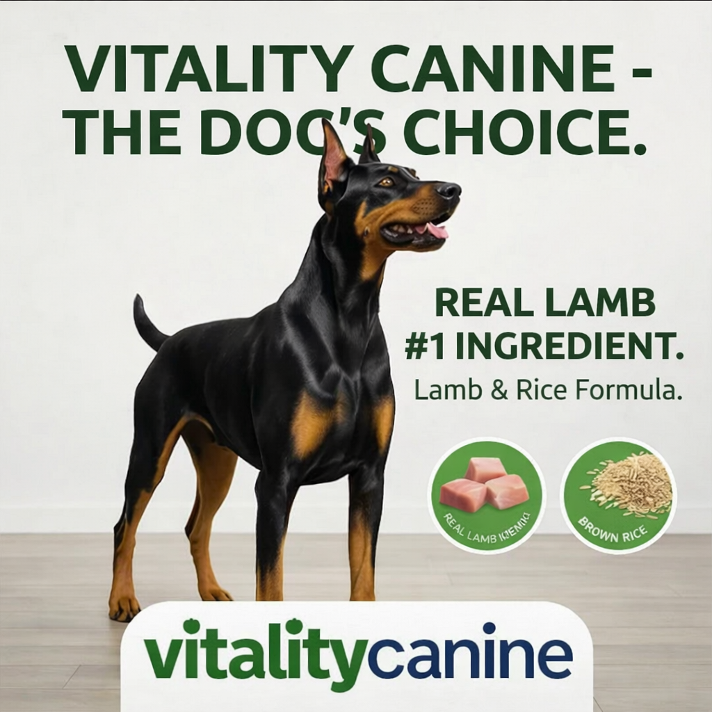 Vitality Canine Lamb & Rice Formula Dog Food 31.1 lbs
