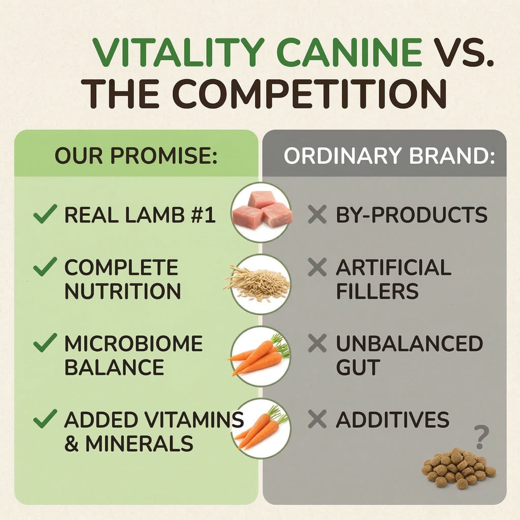 Vitality Canine Lamb & Rice Formula Dog Food 31.1 lbs